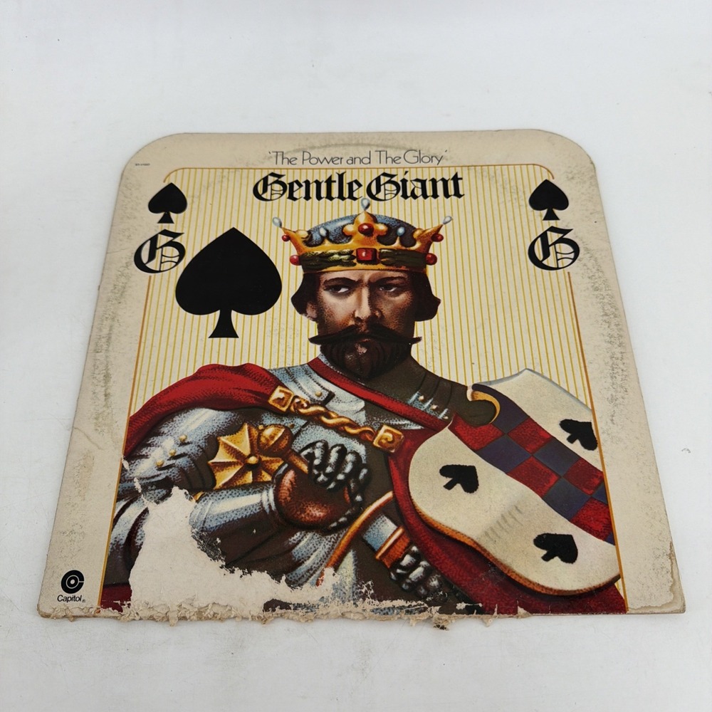 1974 GENTLE GIANT LP The Power and the Glory ST-11337 Capitol